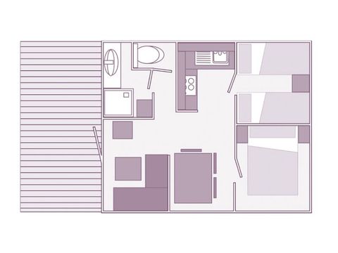 CHALET 5 personnes - FIRST FAUVETTE