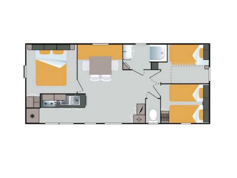 MOBILHOME 6 personnes - TANGAROA