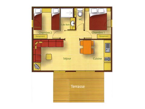 CHALET 6 personnes - CHARLAY