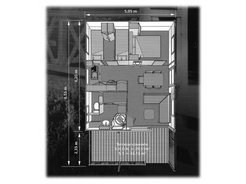 CHALET 5 personnes - Atlantis