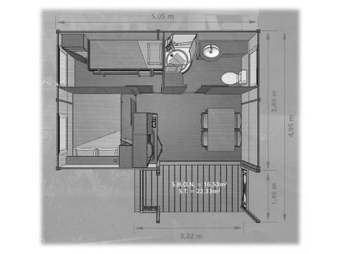 CHALET 4 personnes - Tonga