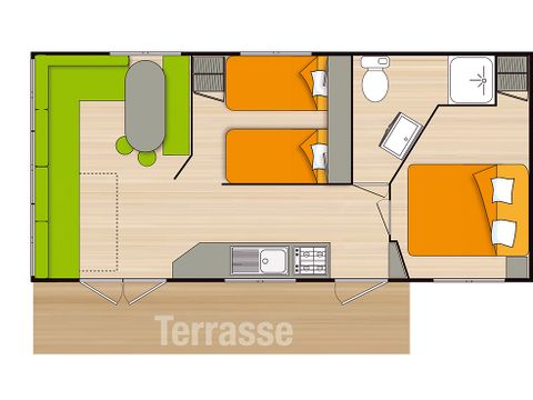 MOBILHOME 6 personnes - ECO