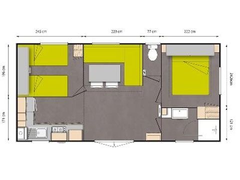 MOBILHOME 4 personnes - Standard