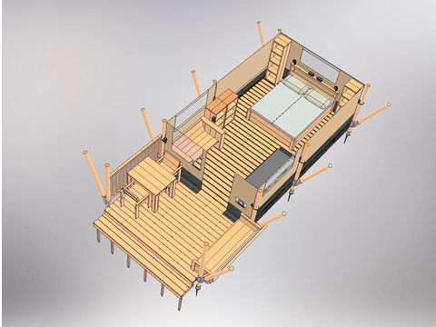 Lodge 2 personnes - TOILE ELEVATION