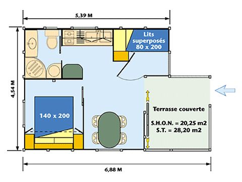 CHALET 4 personnes - TRIANON
