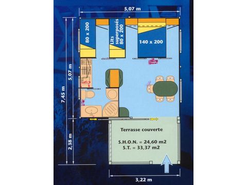 CHALET 5 personnes - MOREA