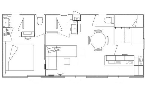 MOBILHOME 5 personnes - Ciela Prestige Evasion