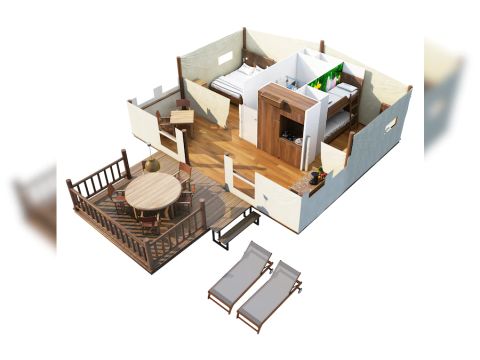 MOBILHOME 5 personnes - SunLodge Safari