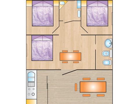 CHALET 6 personnes - Chalet 6 personnes