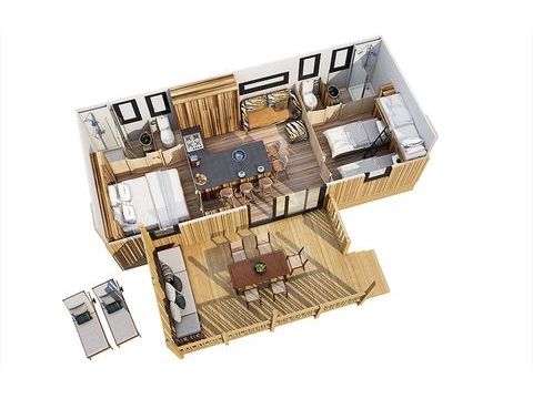 MOBILHOME 5 personnes - Catalpa