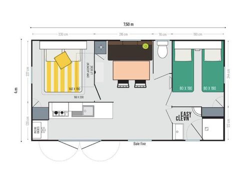 MOBILHOME 6 personnes - Mobilhome 6 personnes