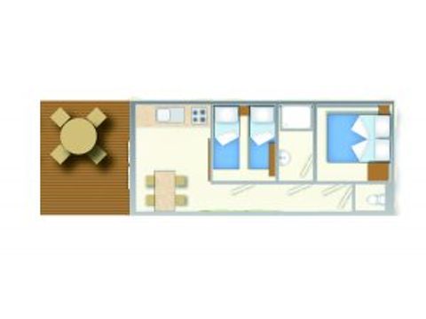 MOBILHOME 4 personnes - BAIA CLASSIC NEW