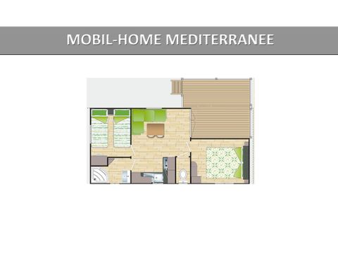 MOBILHOME 4 personnes - Family Classic 23 m²