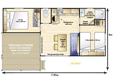 MOBILHOME 4 personnes - Standard