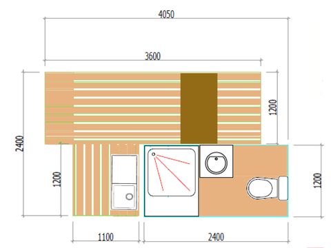 Emplacement - Forfait Premium : emplacement 10A équipé d'une freecamp Originale