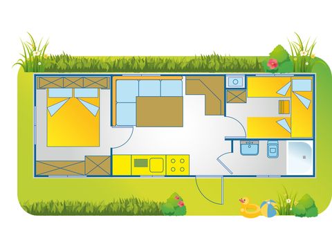 MOBILHOME 5 personnes - Happy Easy