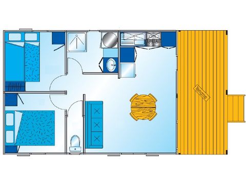 CHALET 5 personnes - ABEILLE