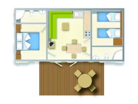 MOBILHOME 5 personnes - BAIA SUPERIOR
