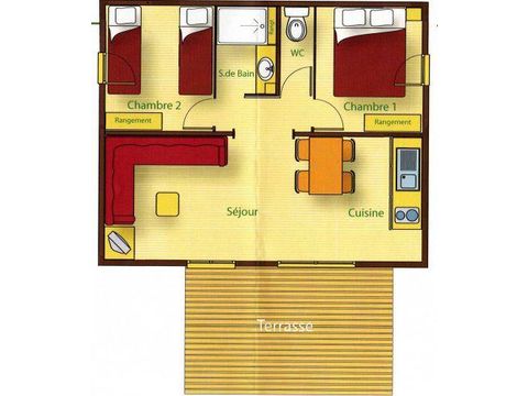 CHALET 4 personnes - SHAKAN - 2 chambres
