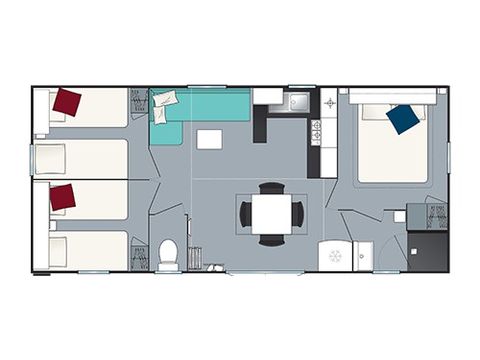 Mobilhome 6 personnes - Classic XL