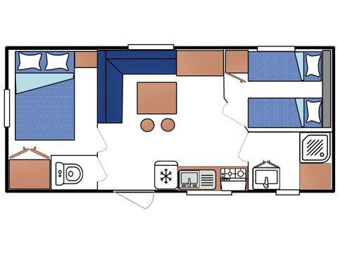 MOBILHOME 4 personnes - Mobilhome 4 personnes