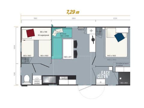 MOBILHOME 5 personnes - Nono