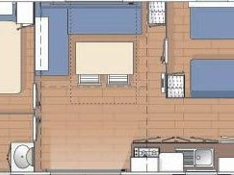 MOBILHOME 4 personnes - GLENAN
