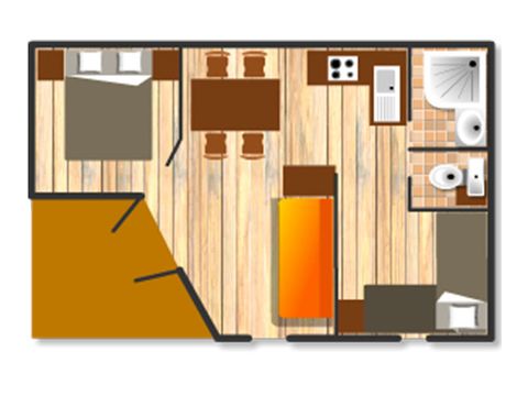 CHALET 5 personnes - TRIBU