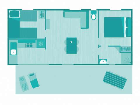 MOBILHOME 5 personnes - Ciela Confort