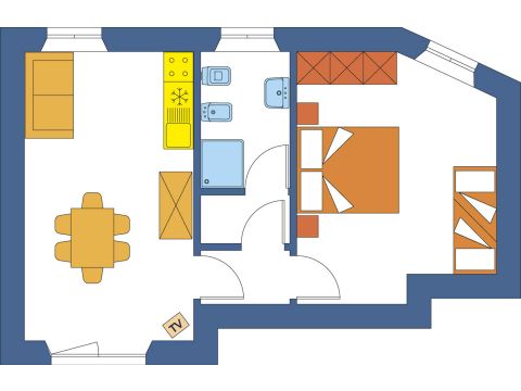 APPARTEMENT 6 personnes - GLICINE (rez-de-chaussée ou étage)