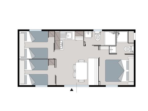 MOBILHOME 7 personnes - Happy Superior