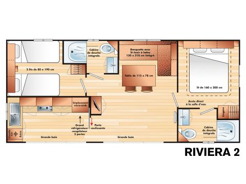 MOBILHOME 6 personnes - Mobilhome 6 personnes