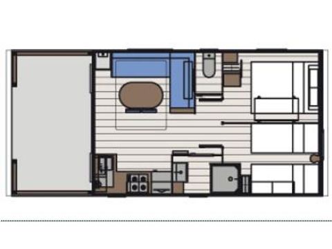 Mobilhome 4 personnes - Ludisia