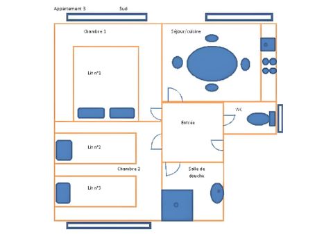 APPARTEMENT 4 personnes - N°3