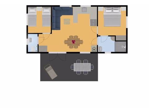 MOBILHOME 4 personnes - Cerisiers