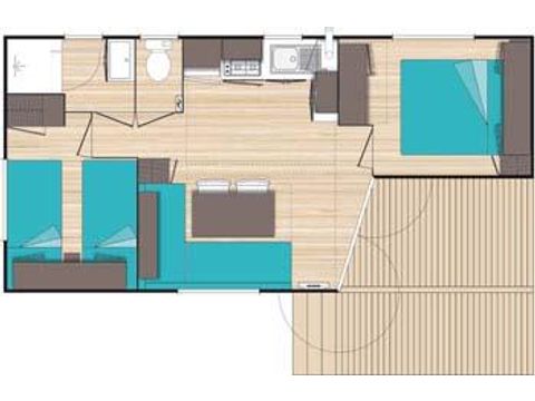 MOBILHOME 4 personnes - NOUMEA