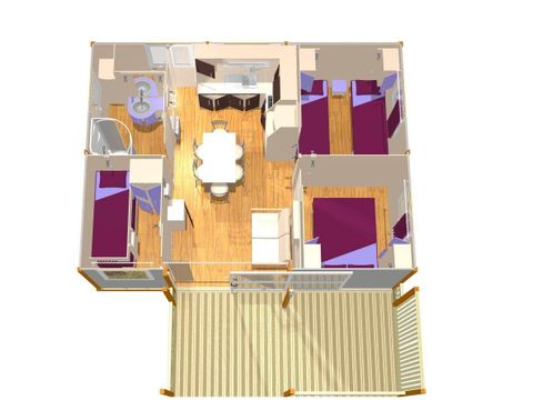 CHALET 7 personnes - SAMOA