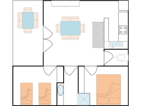 GÎTE 4 personnes - Gîte Premium