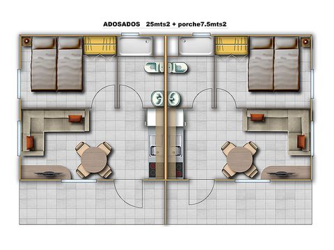 BUNGALOW 3 personnes - JUMEAU