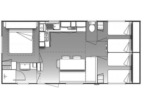 Mobilhome 6 personnes - Familial