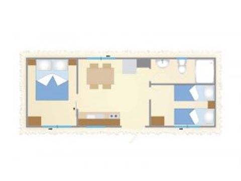 MOBILHOME 4 personnes - Baia Borghese