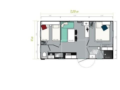 MOBILHOME 6 personnes - TARN ET GARONNE