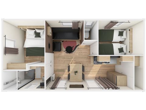 MOBILHOME 4 personnes - Mûre 49