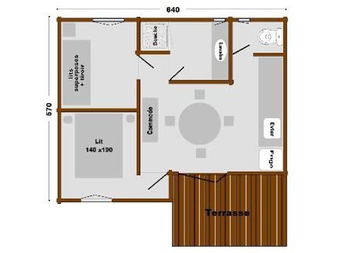 CHALET 5 personnes - Gentiane 41