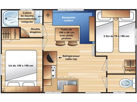 MOBILHOME 4 personnes - Classic