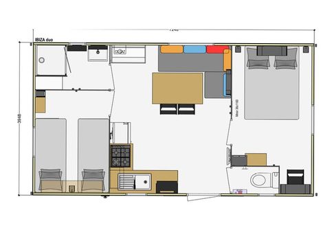 MOBILHOME 6 personnes - Premium Presta plus