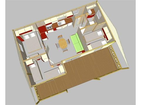 CHALET 6 personnes - Vanille confort