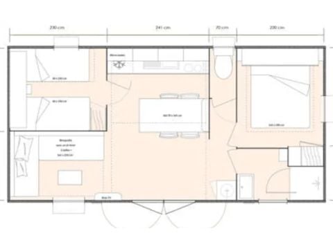 MOBILHOME 4 personnes - RESIDENCE GRAND CONFORT MOBILHOME 4 personnes - RESIDENCE GRAND CONFORT