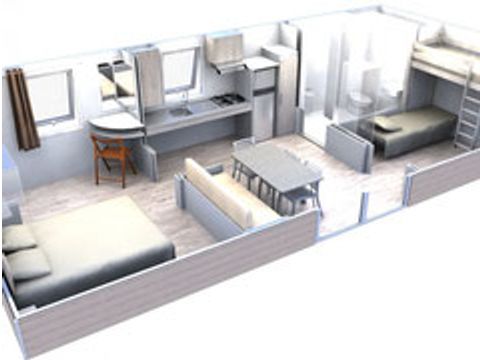 MOBILHOME 4 personnes - OPTIMEO