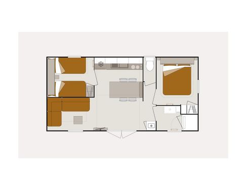 MOBILHOME 6 personnes - O'Hara 784